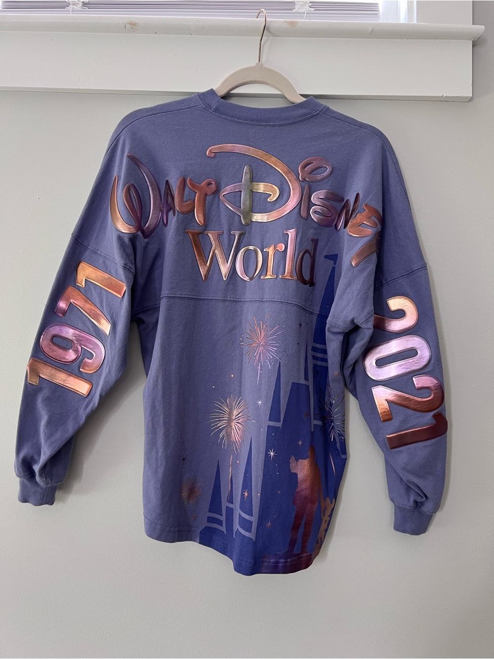 Walt Disney World 50th Anniversary Iridescent Spirit Jersey